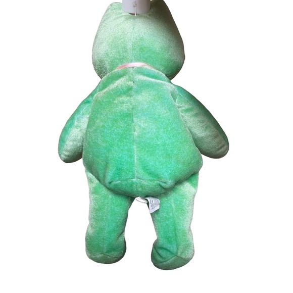 Kellytoy Beanpals SOFT GREEN FROG 14" Bean Bag STUFFED ANIMAL Toy Plush - Picture 2 of 5